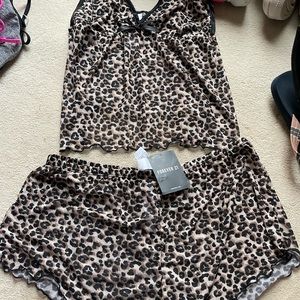 cheetah PJ set